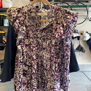 Sea NY ruffle sleeve top